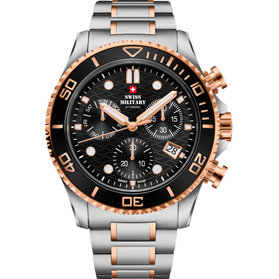 Часы Swiss Military XL Chronograph SM34101.06